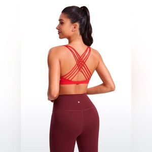 Nakedfeel Low Cut Strappy Bra (8 Straps)